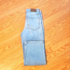 Madewell highrise crop jean